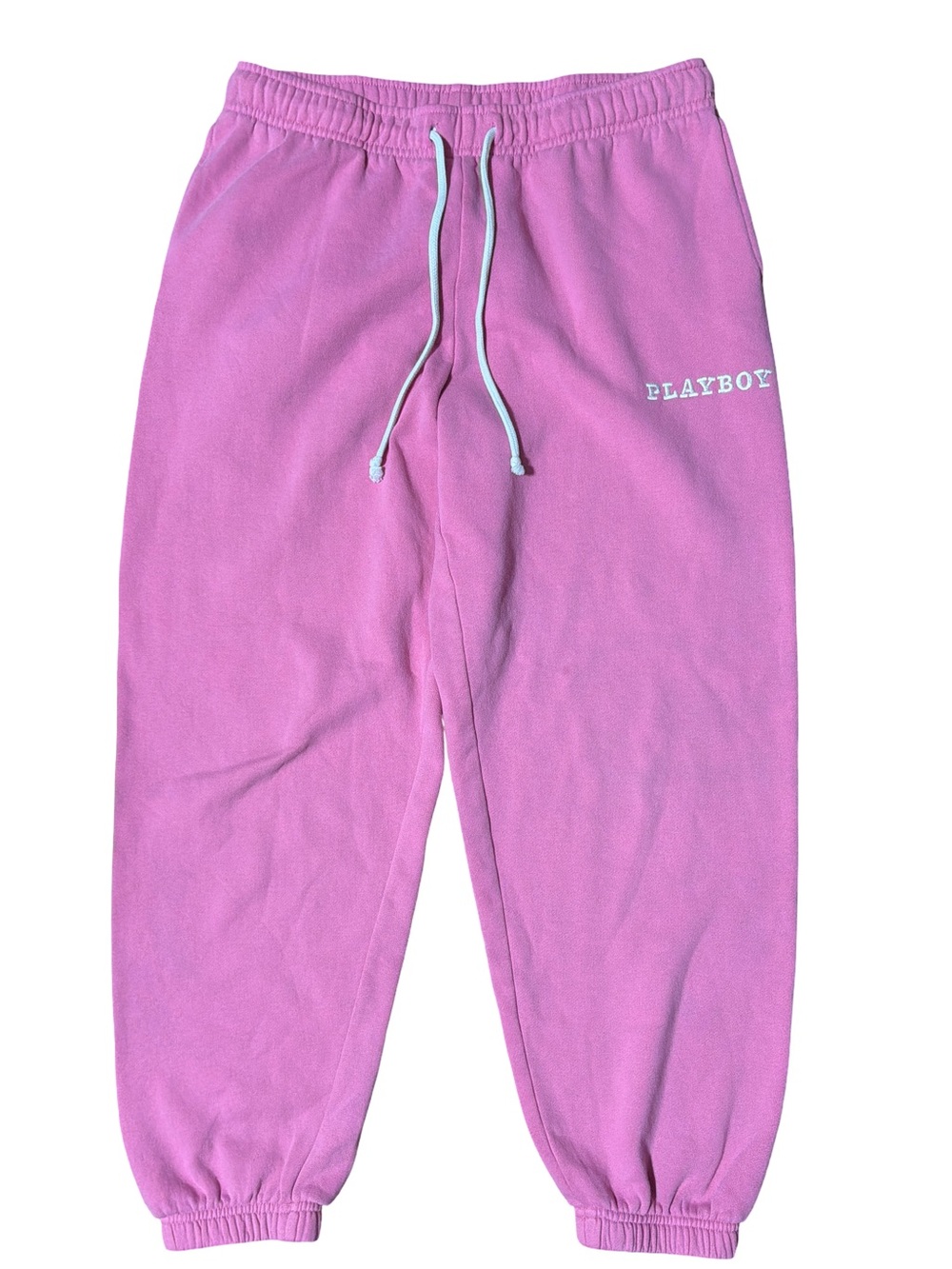 PacSun Pink PLAYBOY Fleece Track Joggers